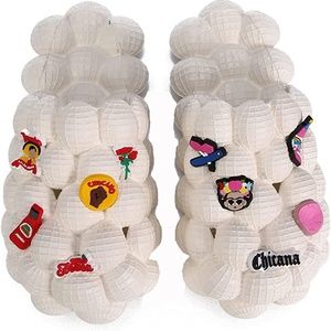 White Bubble Slides